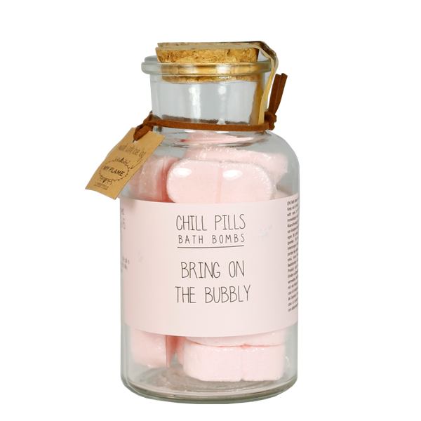 Chill Pills Bath Bombs rosa